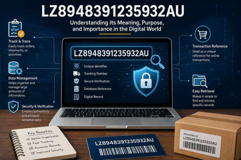 LZ8948391235932AU: Understanding Its Meaning, Purpose, and Importance in the Digital World lz8948391235932au